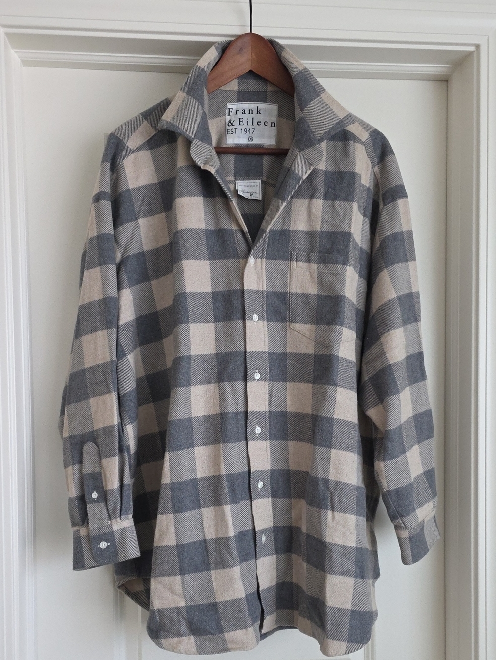 NWOT Frank & Eileen Mackenzie Flanel Shirt
